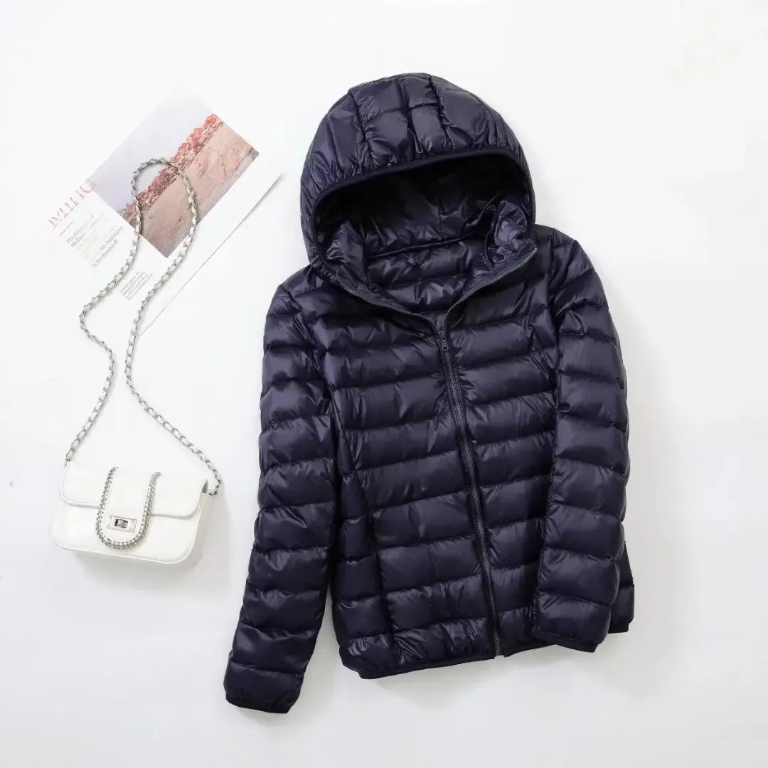 Fitted Insulated Puffer Jacket alternate view 25