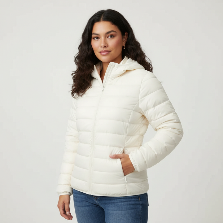 Fitted Insulated Puffer Jacket alternate view 7