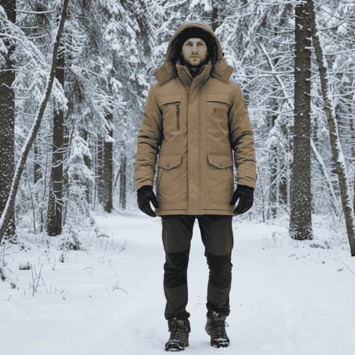 Fleece-Lined Puffer Parka alternate view 6