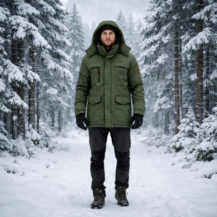 Fleece-Lined Puffer Parka alternate view 8