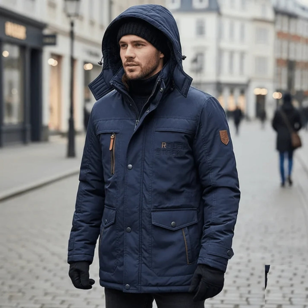Fleece-Lined Puffer Parka alternate view 9