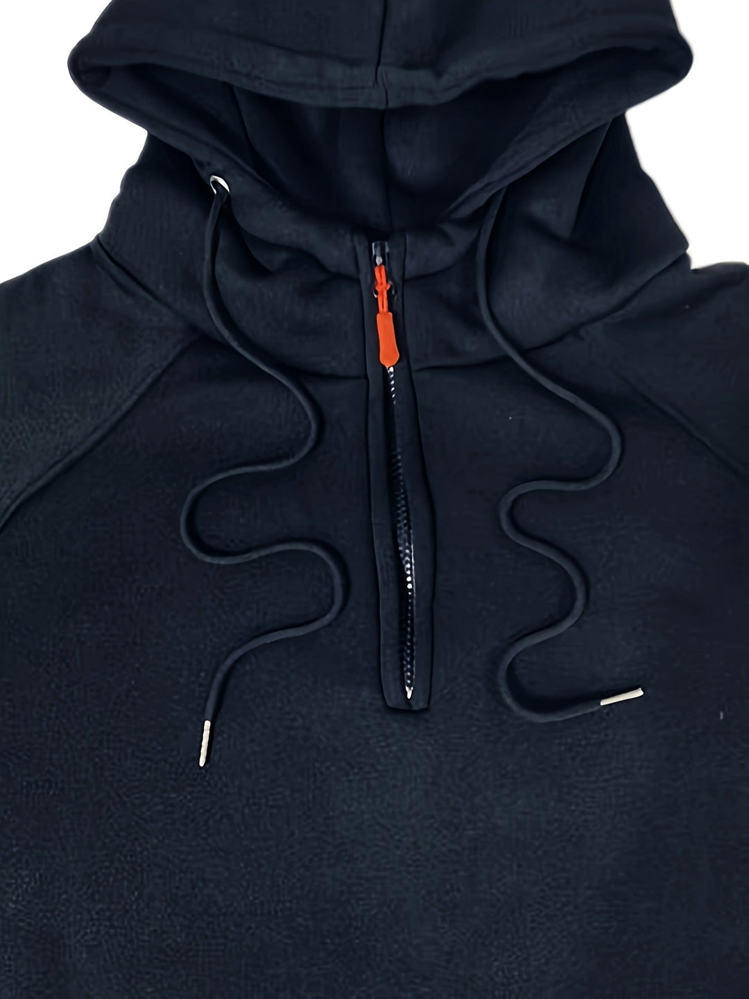 Fleece Quarter Zip Hoodie detail view 2