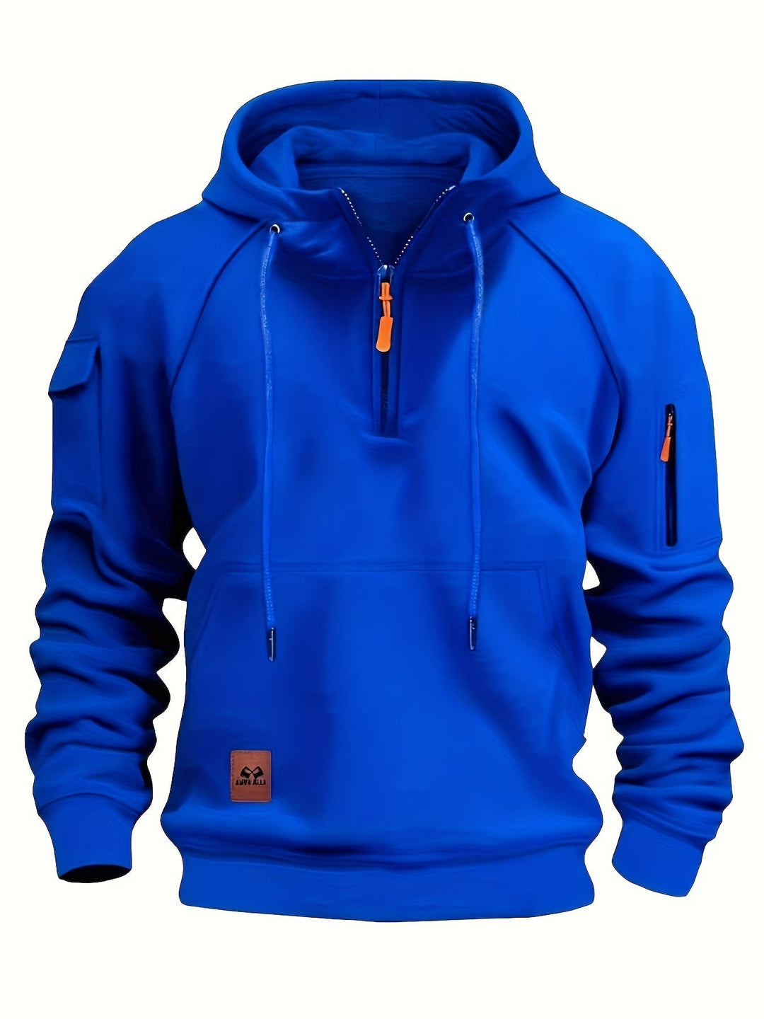 Fleece Quarter Zip Hoodie detail view 5