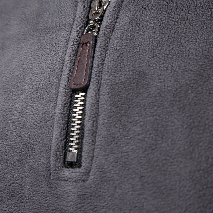 Fleece Quarter-Zip Pullover alternate view 3