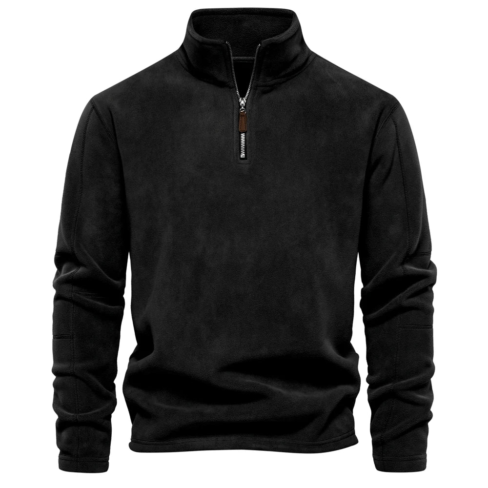 Fleece Quarter-Zip Pullover alternate view 6