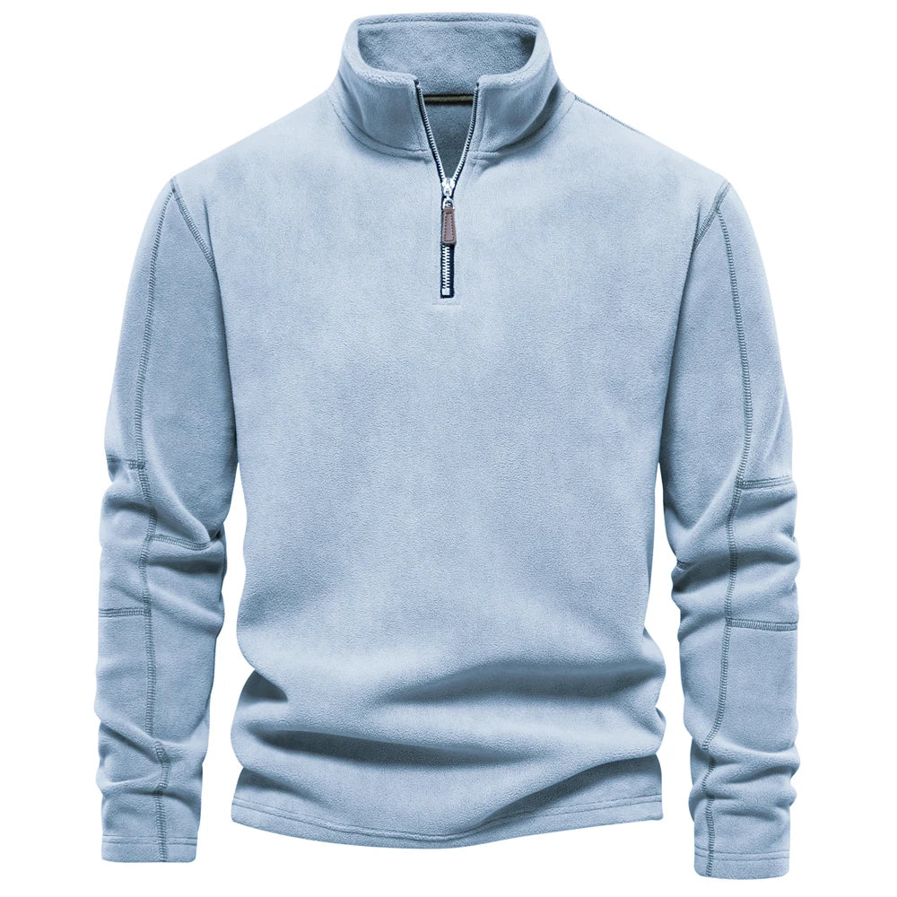 Fleece Quarter-Zip Pullover alternate view 7