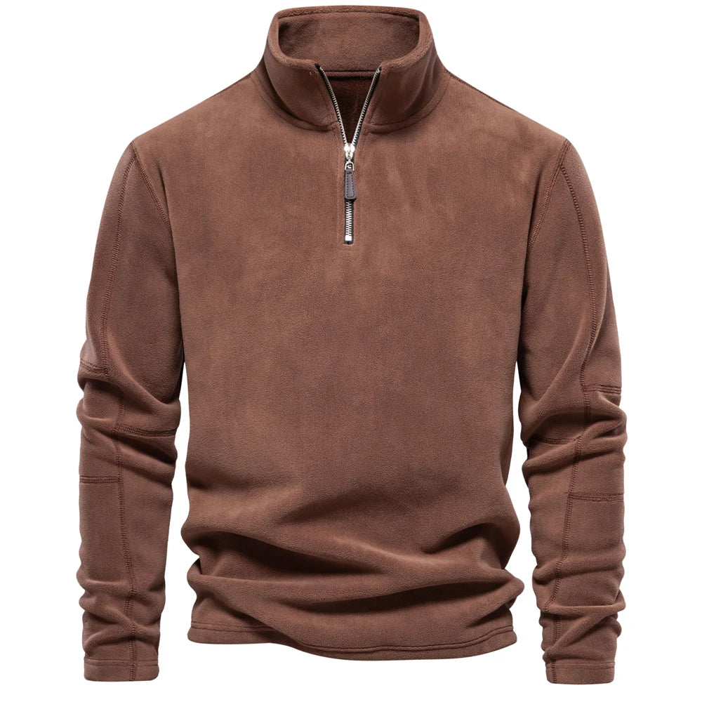 Fleece Quarter-Zip Pullover alternate view 8