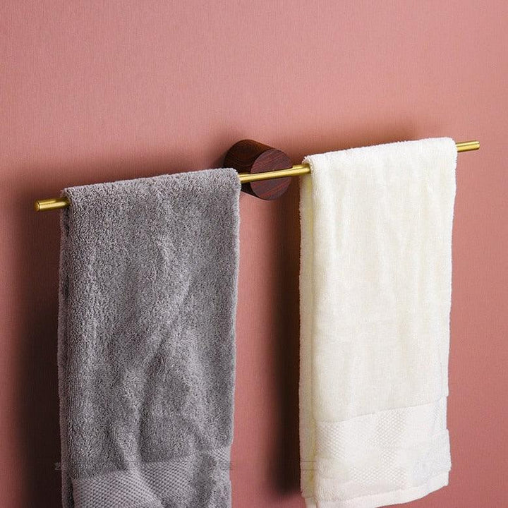 Freestanding Brushed Aluminum Towel Rack product view 5
