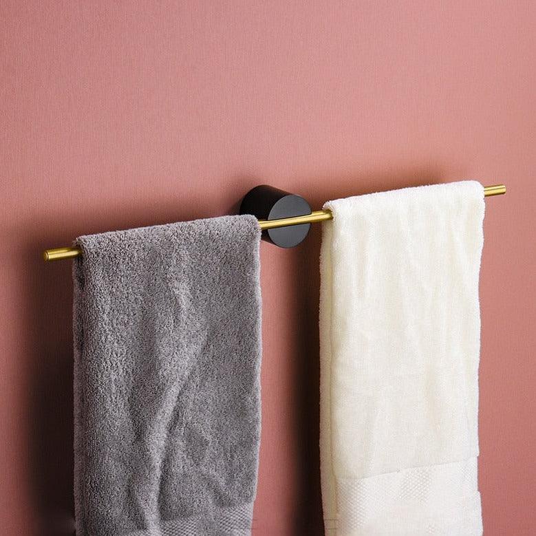 Freestanding Brushed Aluminum Towel Rack product view 6