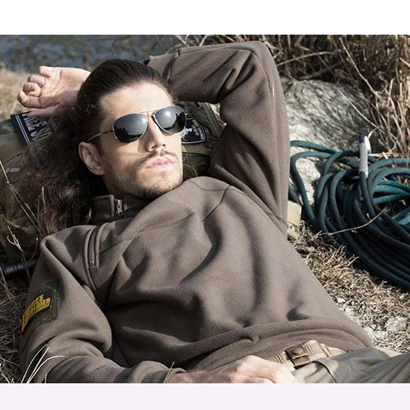 Funnel-Neck Quarter Zip Sweater lifestyle view 2