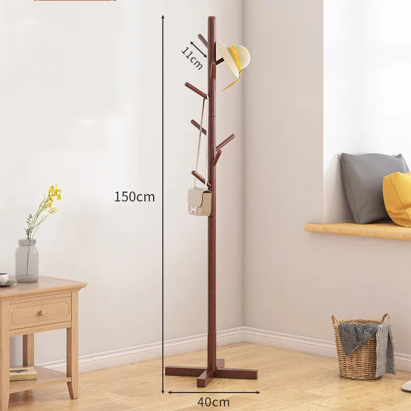 Wooden Freestanding Coat Rack