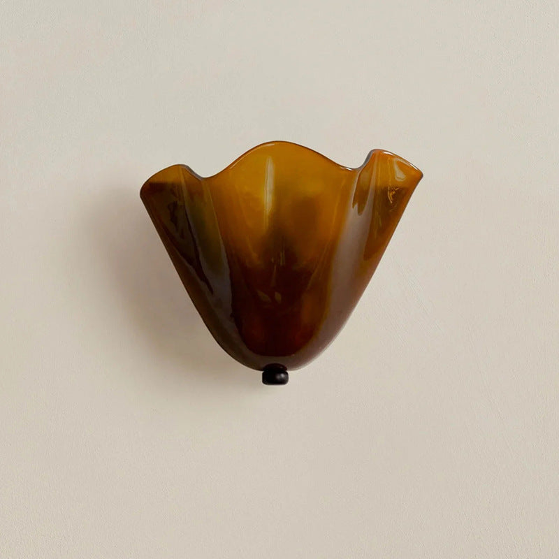 Glass Dome Wall Sconce dimension diagram