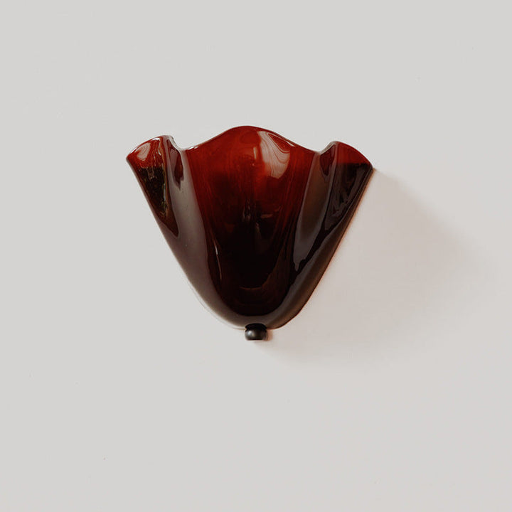 Glass Dome Wall Sconce installed lifestyle view