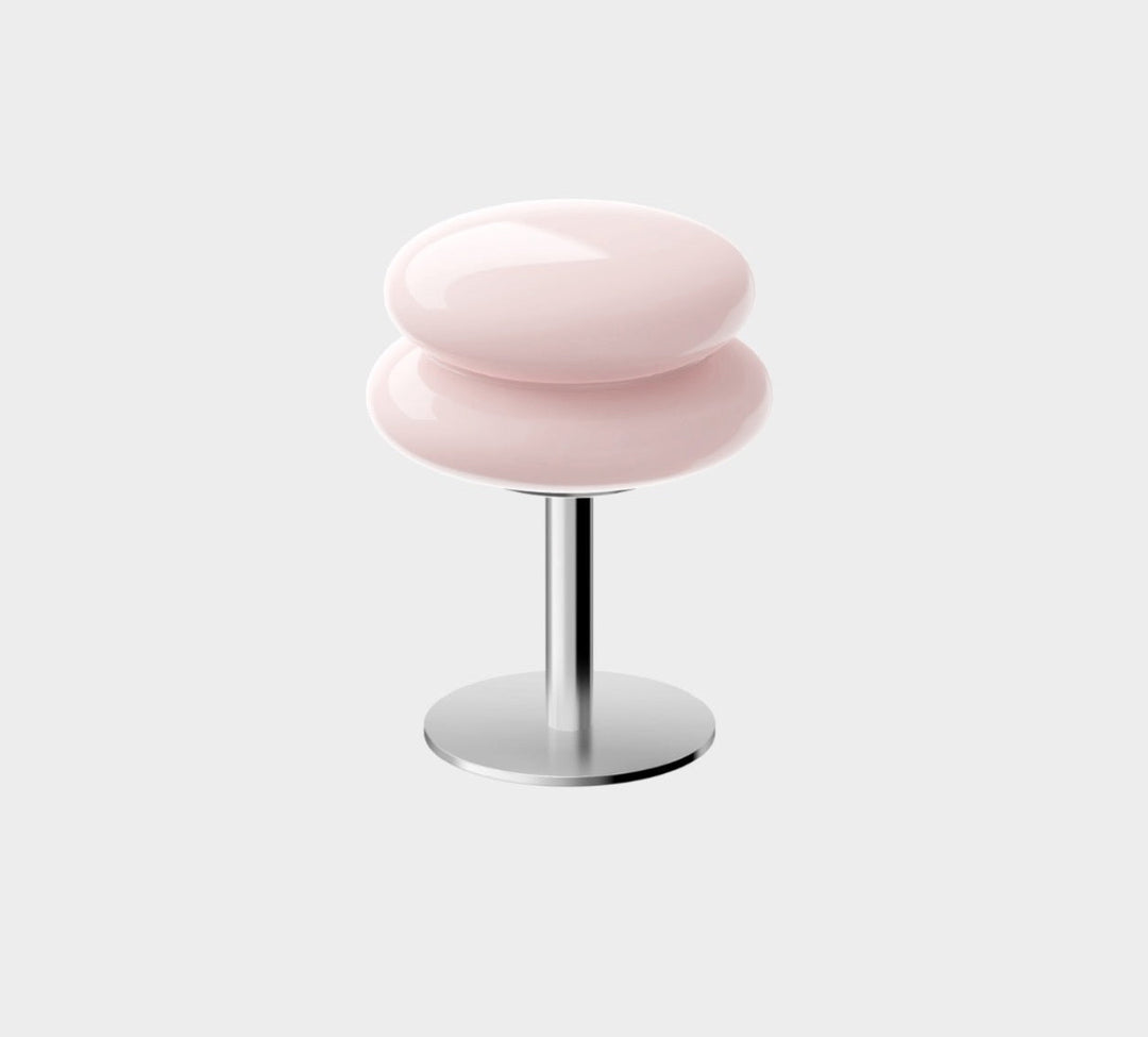 Glass Snowman Table Lamp color options