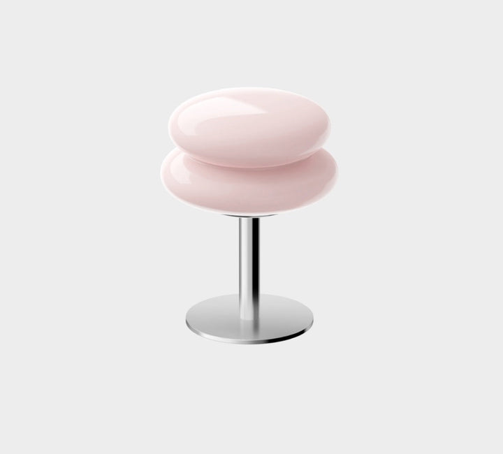 Glass Snowman Table Lamp color options