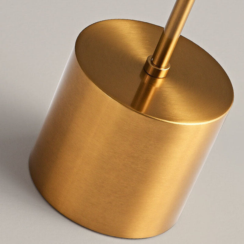 Gold LED Table Lamp base detail