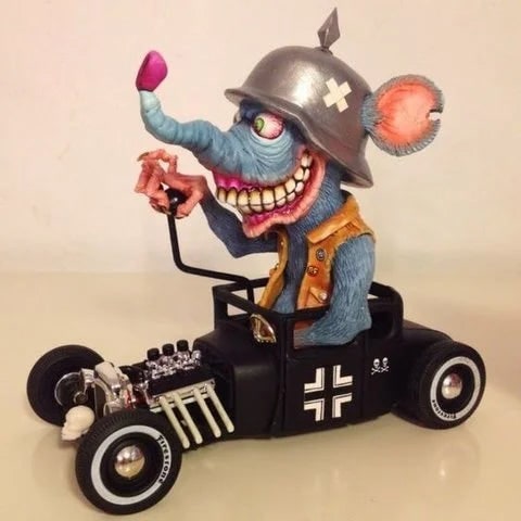 Hand-Painted Resin Monster Figurine character variants