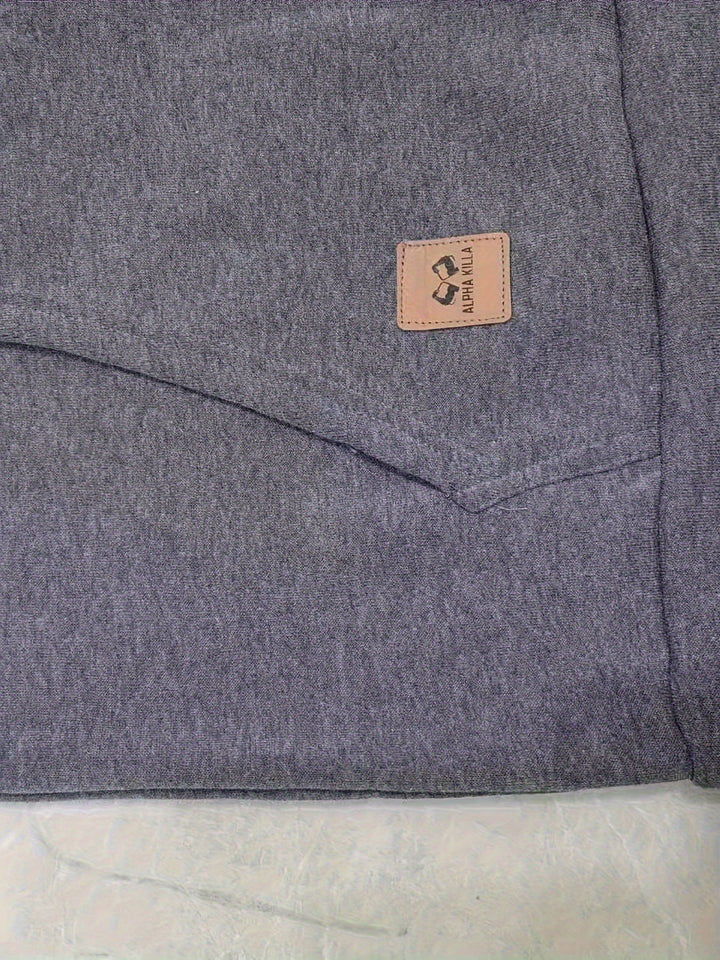 Fleece Zip-Neck Hoodie detail view 13