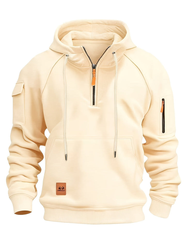Fleece Zip-Neck Hoodie detail view 22