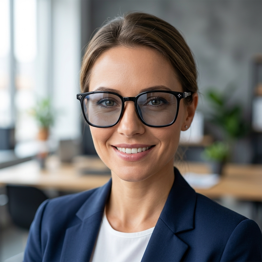Elegant Blue Light Blocking Glasses lifestyle hero
