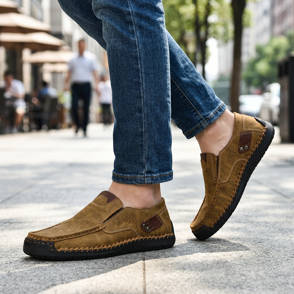 Comfortable Non-Slip Slip-On Shoes - Lifestyle
