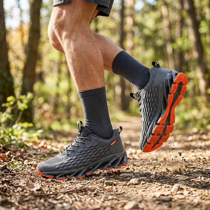 Comfortable On Running Shoes - Lifestyle