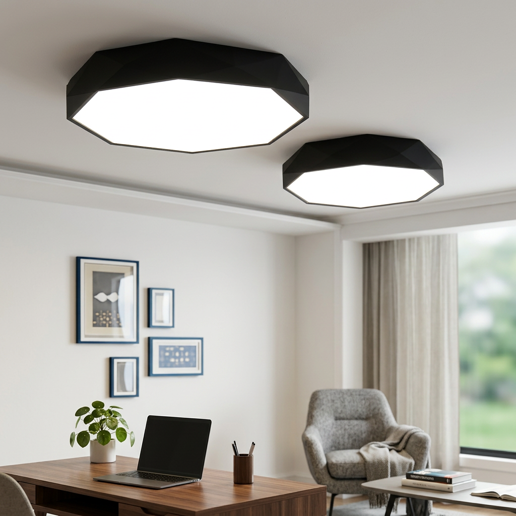 Modern LED Ceiling Light - Lifestyle