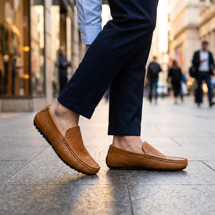 Elegant Genuine Leather Loafers