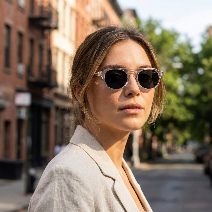 Lightweight Round Sunglasses