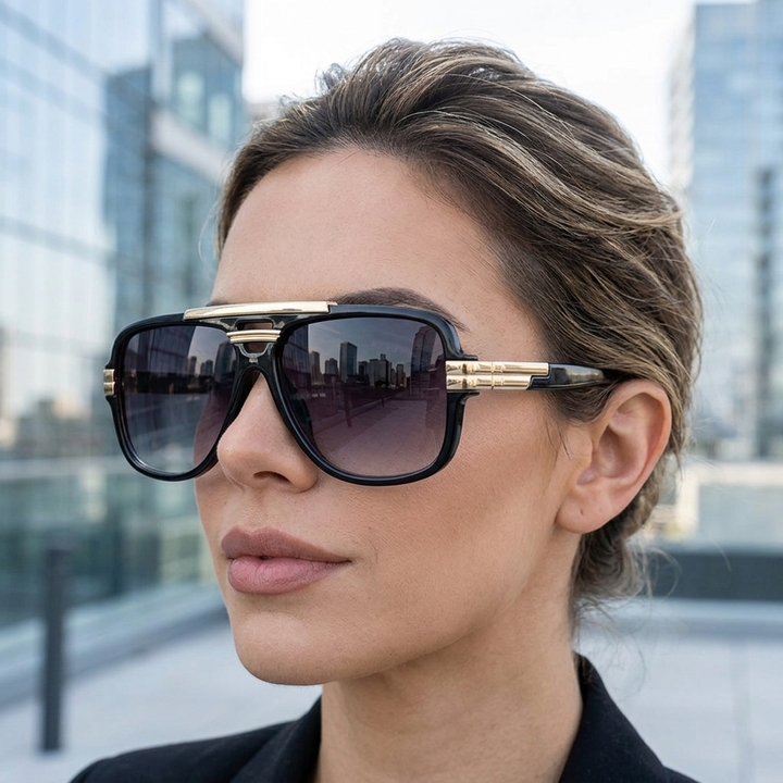 Gradient Grey - Timeless UV400 Sunglasses lifestyle