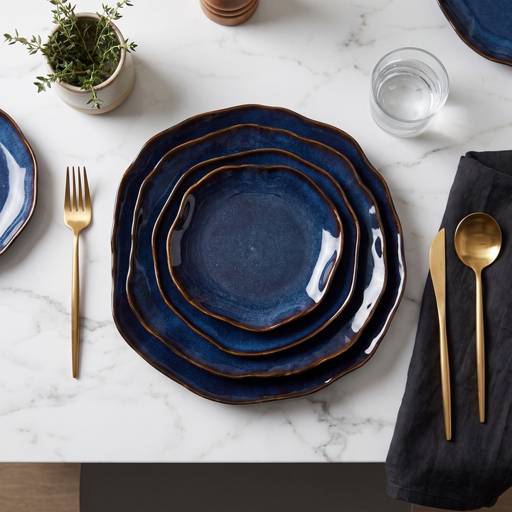 Hand-Glazed 4-Piece China Set packaging