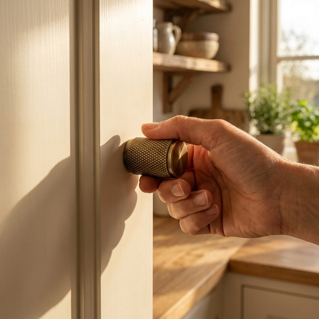 Knob I | Antique Brass lifestyle