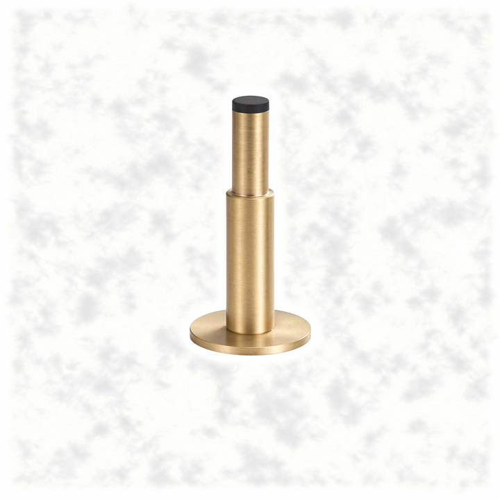 Brass Minimalist Door Stopper finish photo