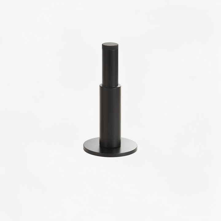 Black Minimalist Door Stopper finish photo