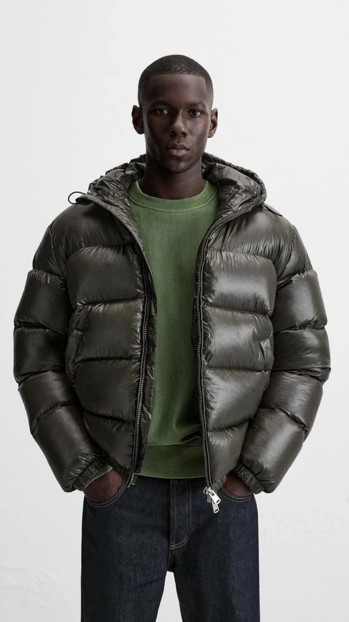 Hip-Length Down Puffer Jacket alternate view 8
