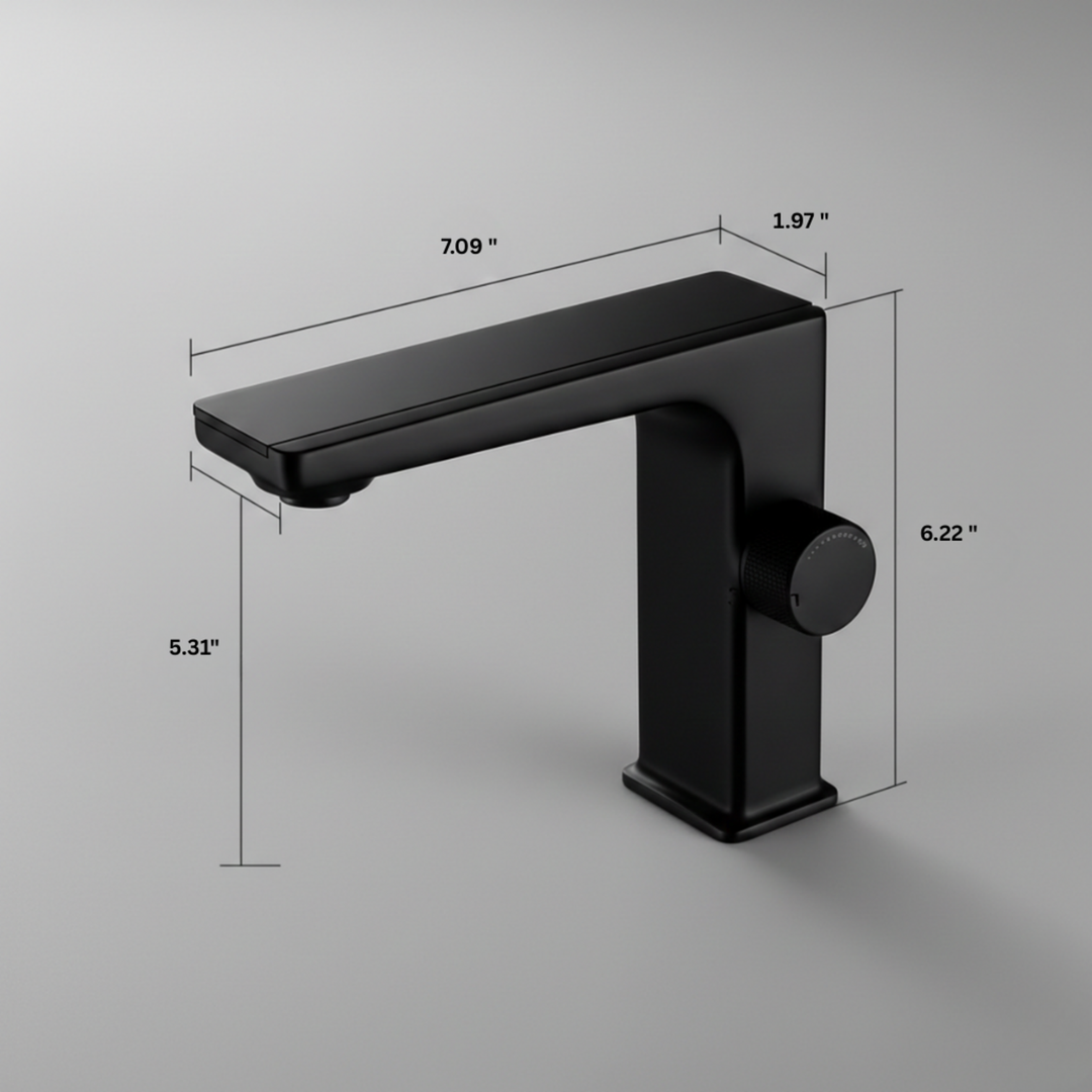 Hydro-Powered LED Bathroom Faucet bathroom vanity lifestyle