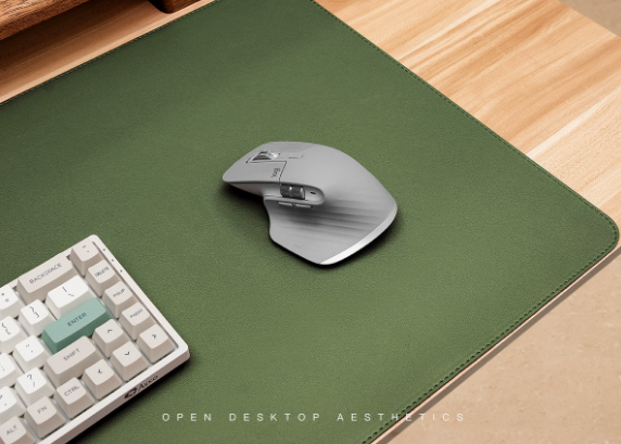 Green PU Leather Desk Mat color options