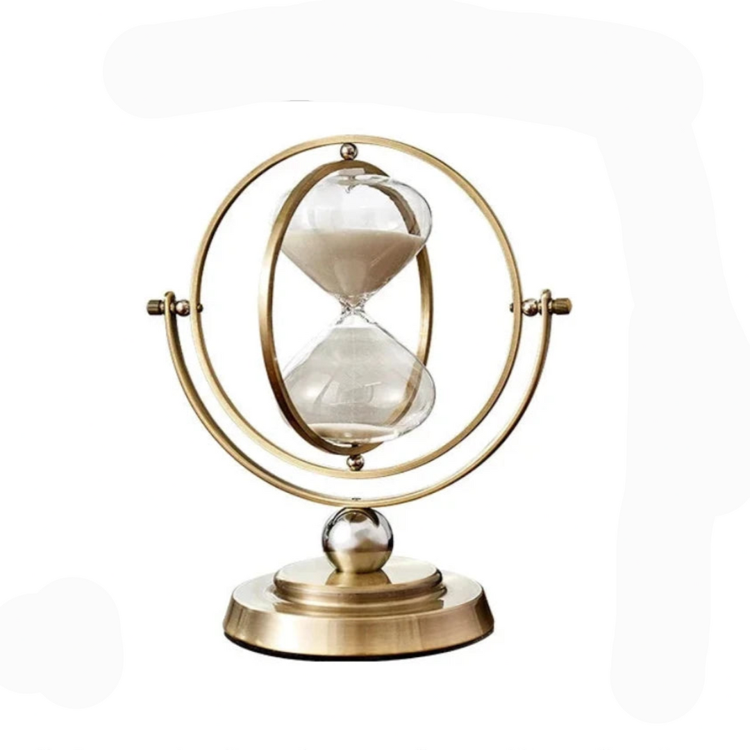 Metal Frame Hourglass Timer size chart