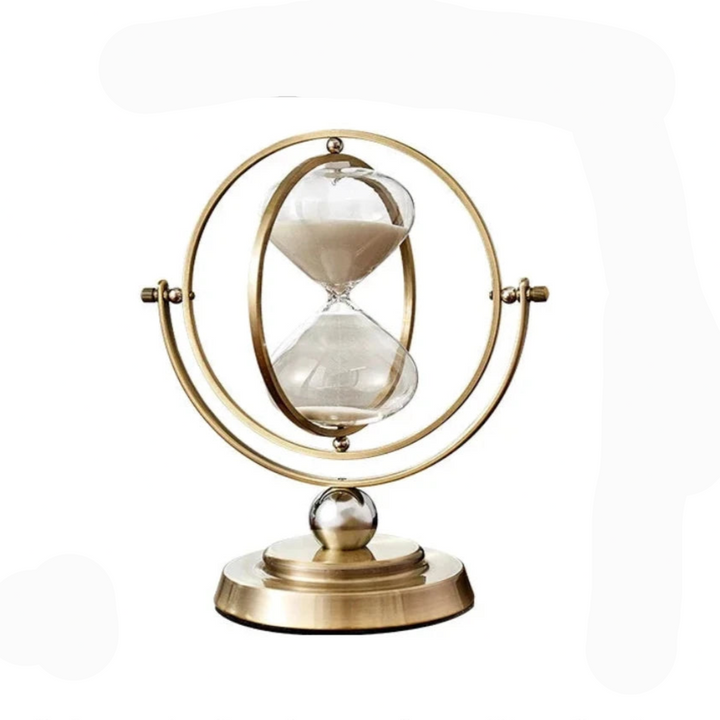 Metal Frame Hourglass Timer size chart