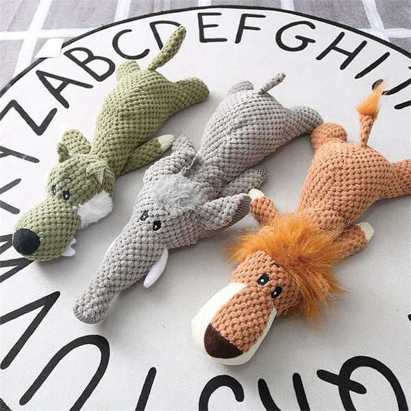 Denim Embroidered Chew Toy