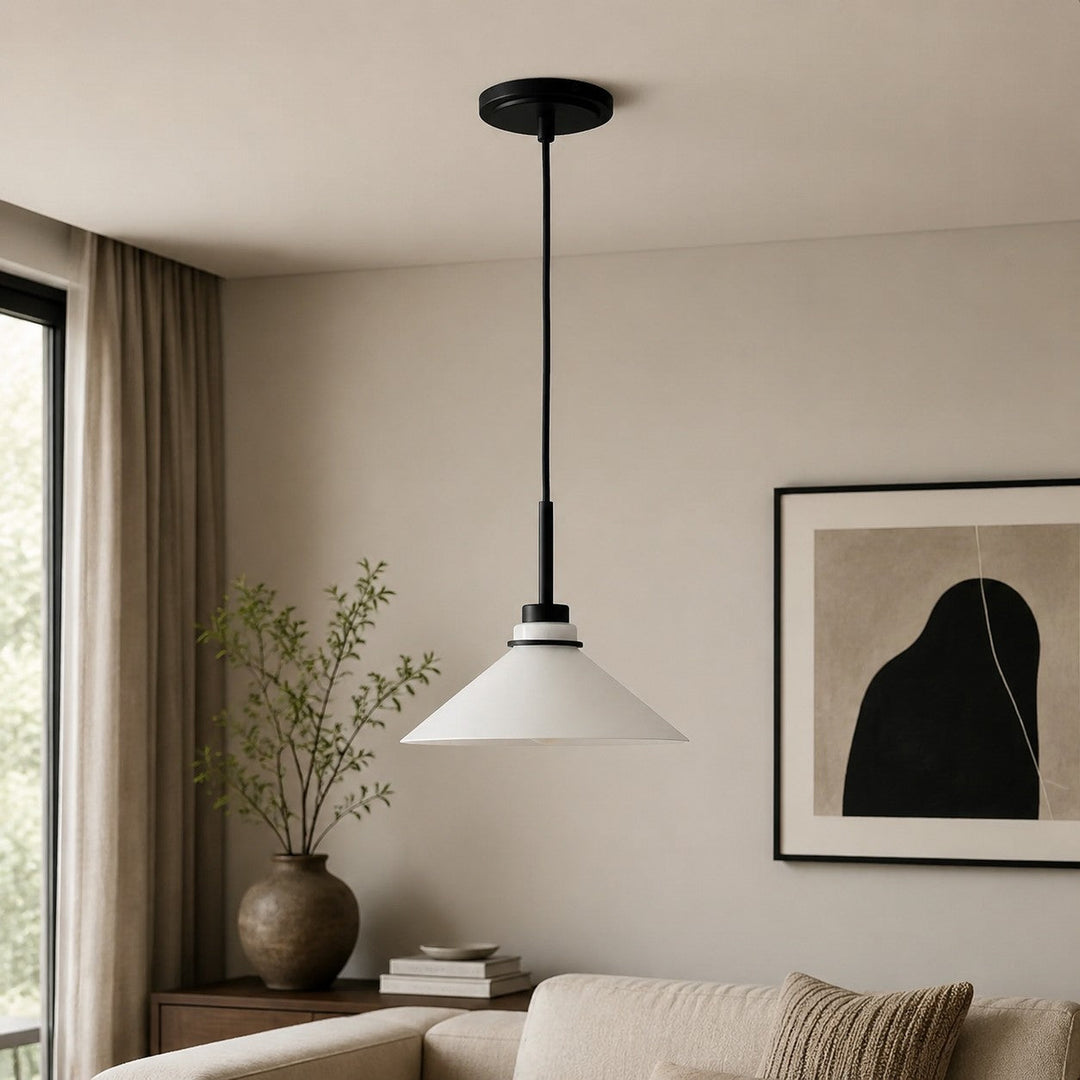 Farmhouse Cone Pendant Light