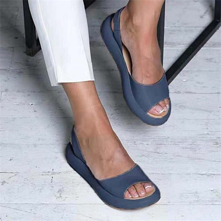 Slingback Walking Sandals worn lifestyle