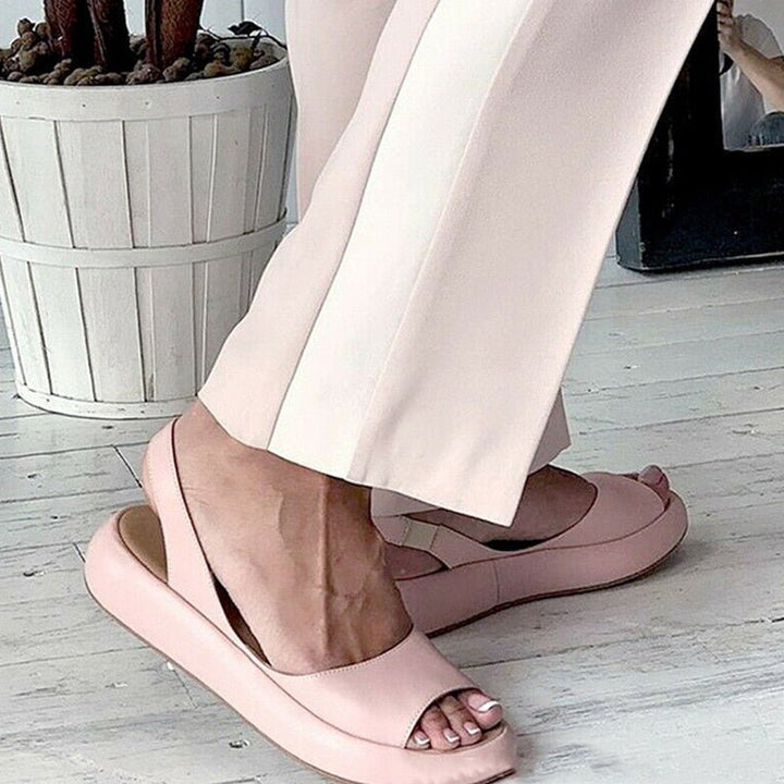 Slingback Walking Sandals back view