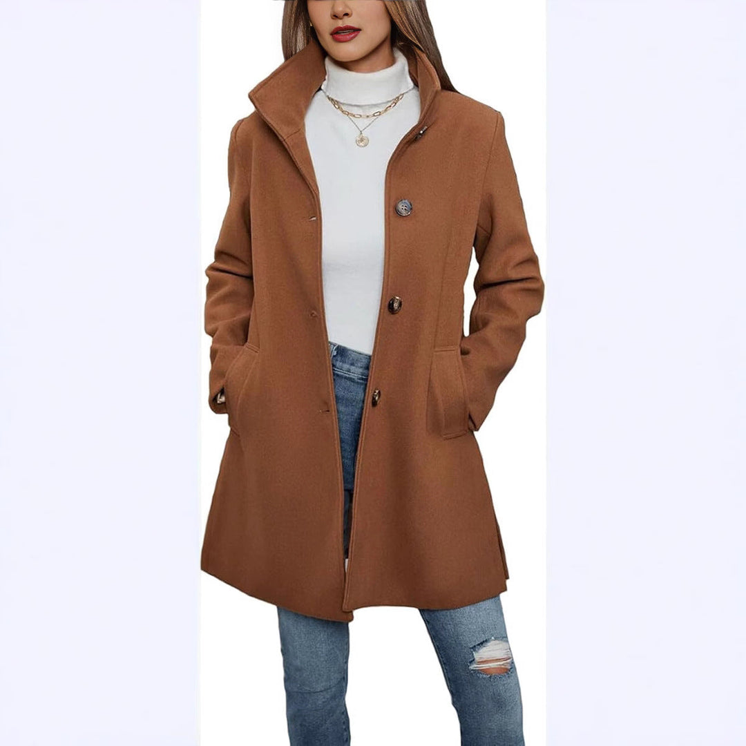 Knee-Length Wool Overcoat alternate view 5