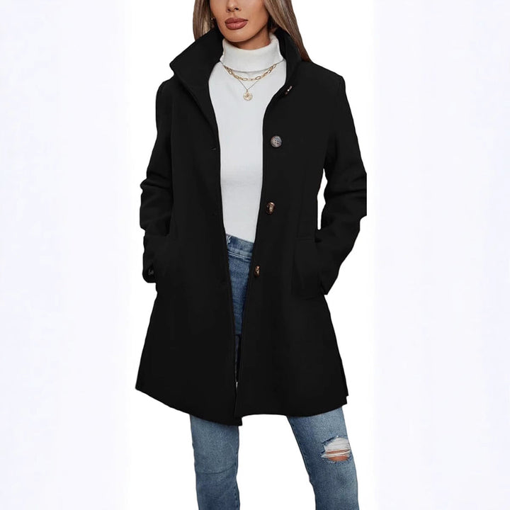 Knee-Length Wool Overcoat alternate view 6