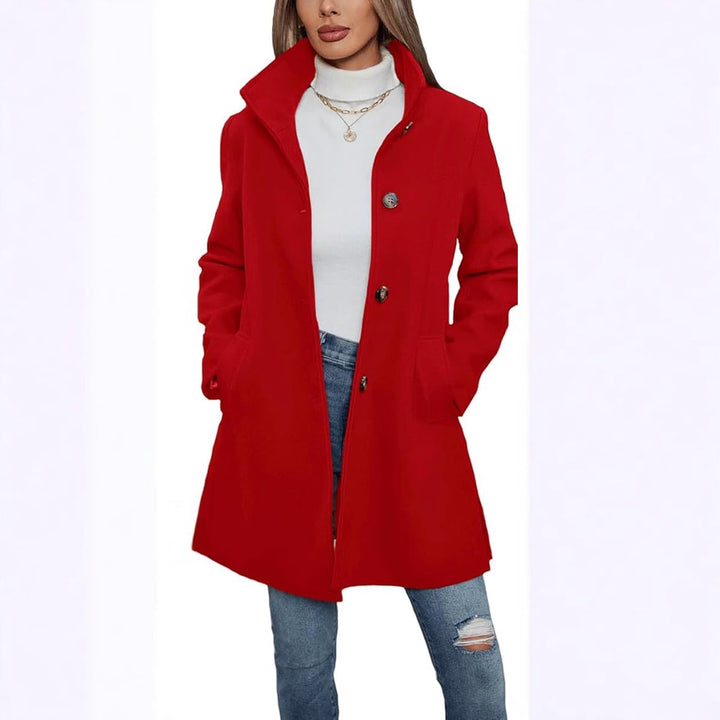 Knee-Length Wool Overcoat alternate view 7