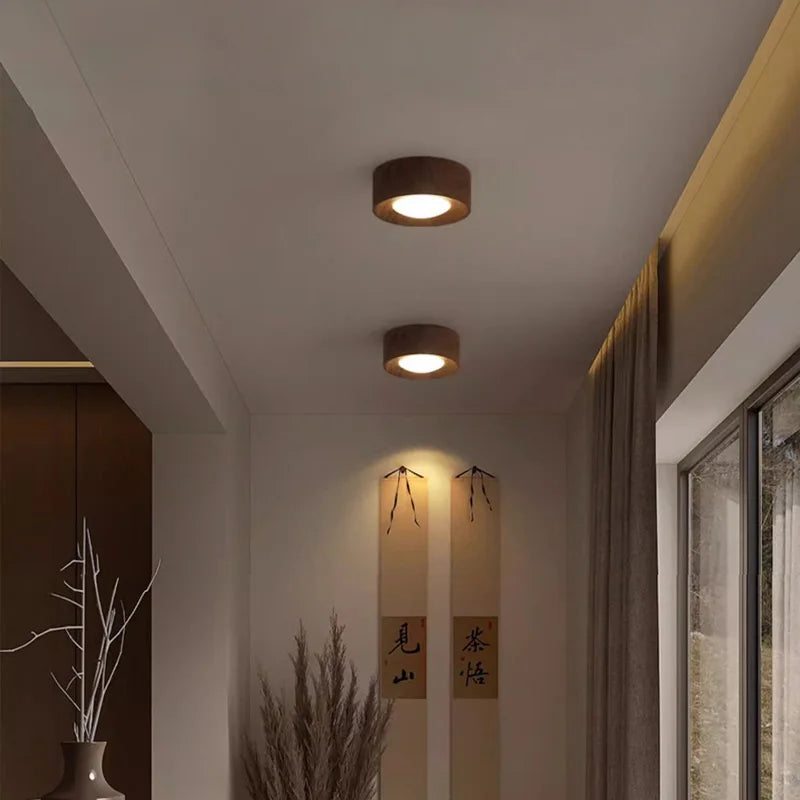 Knob-Adjustable Copper Downlight side profile detail