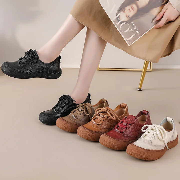 Leather Platform Sneakers all five colors