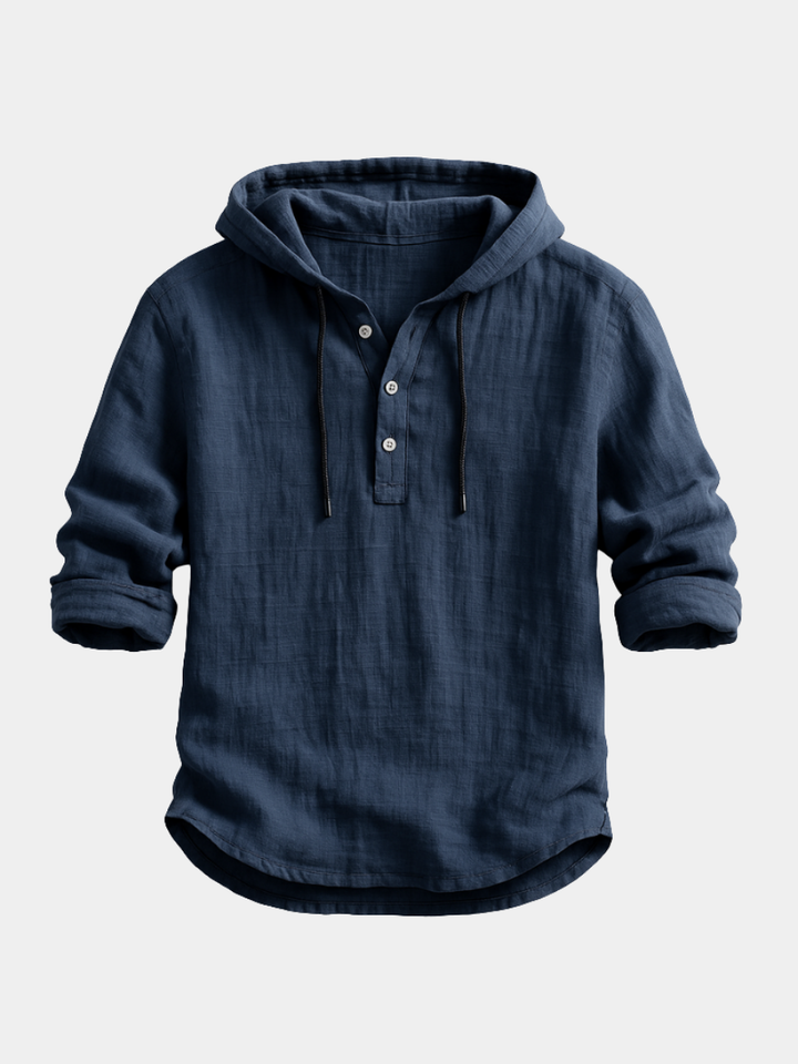 Yellow Hoodie detail view