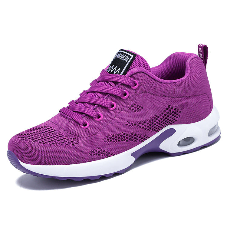 Purple Lightweight Running-Style Sneakers side view